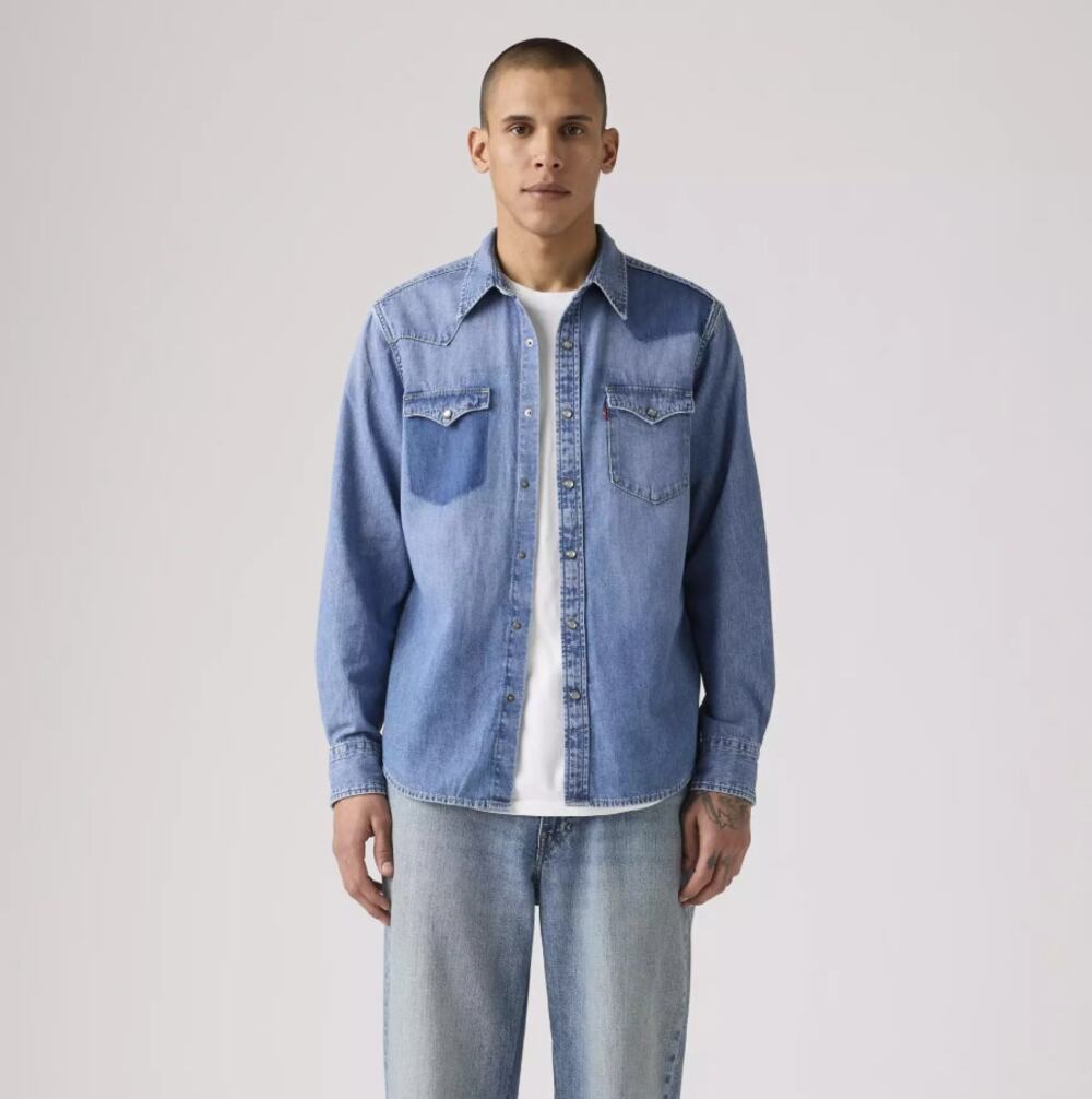 Levi's Men's Western Standard Fit Long Sleeve Button-Down Shirt - Vanisher XL